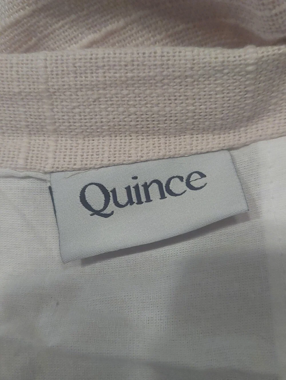 NWT! Quince Cotton Slub Natural Light Filtering Curtains Set Of 2! 48"x84"(T69)_10